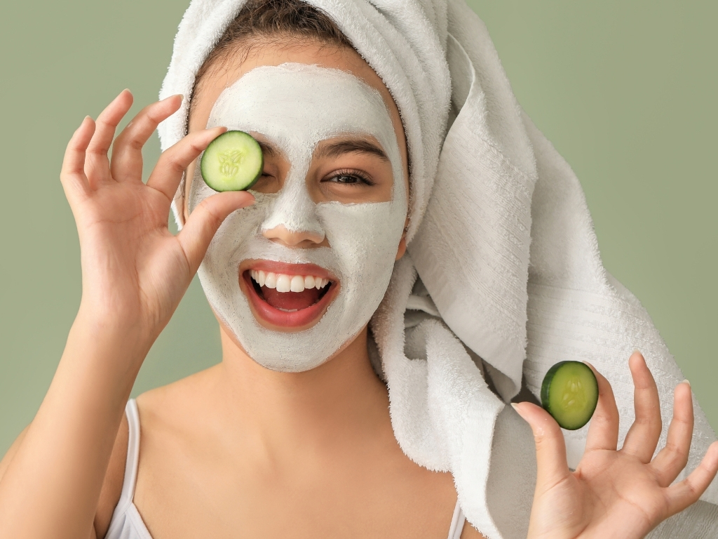 cucumber face pack