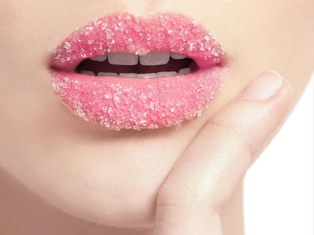 sugar scrub lip